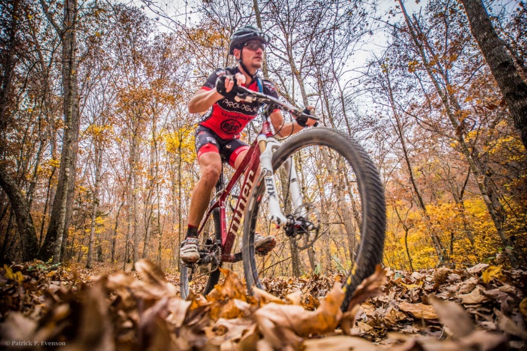 Fall Cycling Mountain Biking Kansas City